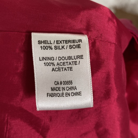 Cassis 100% Silk sheath midi dress! Special occasion, evening! Size 4 - Picture 9 of 14